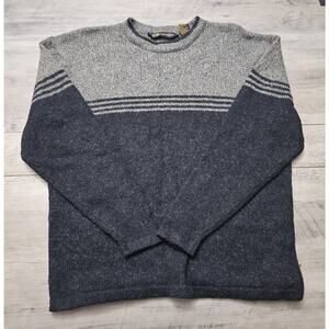 Vintage Bull Head Sweater Mens XL Wool Blend Comfort Preppy Cozy Casual